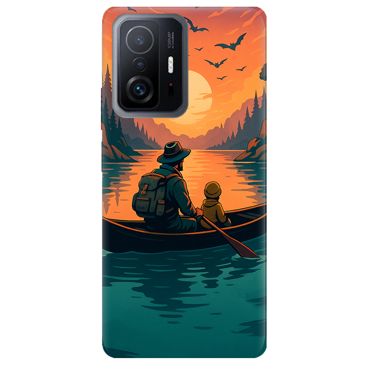 Чохол для Xiaomi 11T Pro Тиха риболовля - фото 1 Чохол для Xiaomi 11T Pro Тиха риболовля - фото 1 - Чохли для телефонів