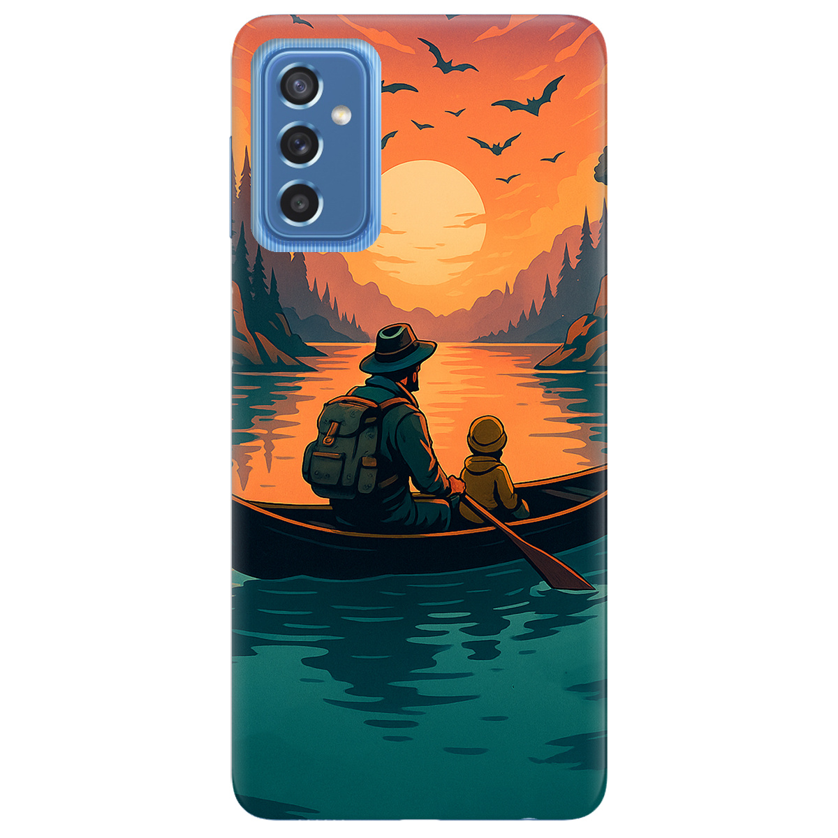 Чохол для Samsung Galaxy M52 Тиха риболовля - фото 1 - Чохли для телефонів