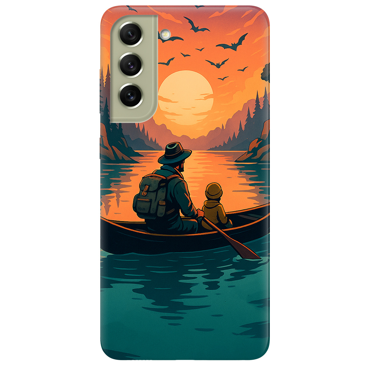 Чехол для Samsung Galaxy S21 FE Тиха риболовля - фото 1 - Чехлы для телефонов
