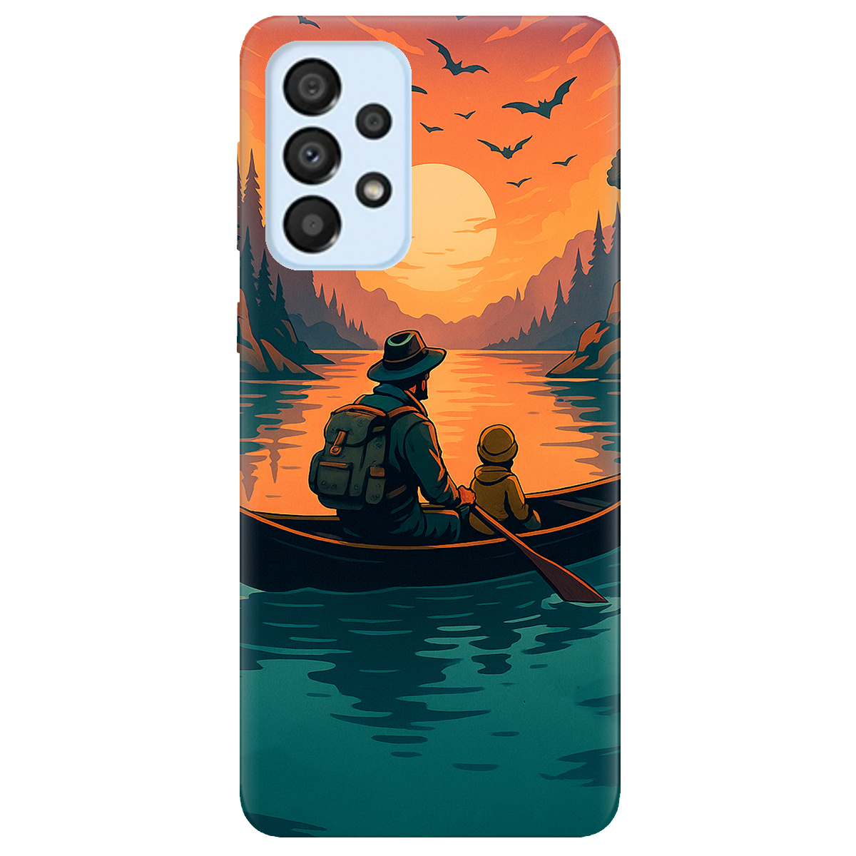 Чехол для Samsung Galaxy A33 Тиха риболовля - фото 1 - Чехлы для телефонов