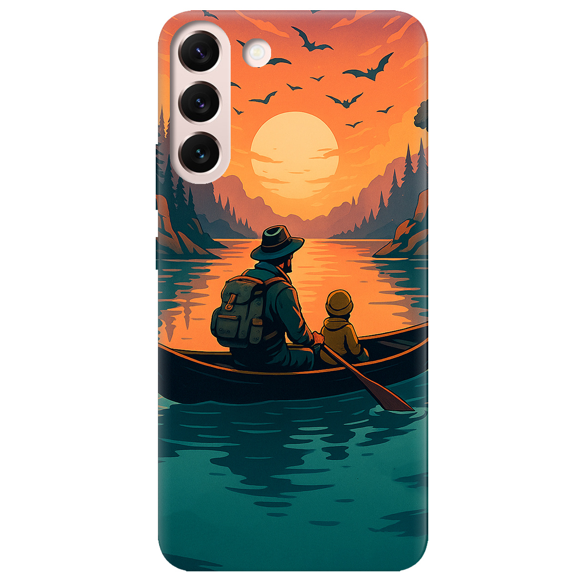 Чехол для Samsung Galaxy S22 Тиха риболовля - фото 1 - Чехлы для телефонов