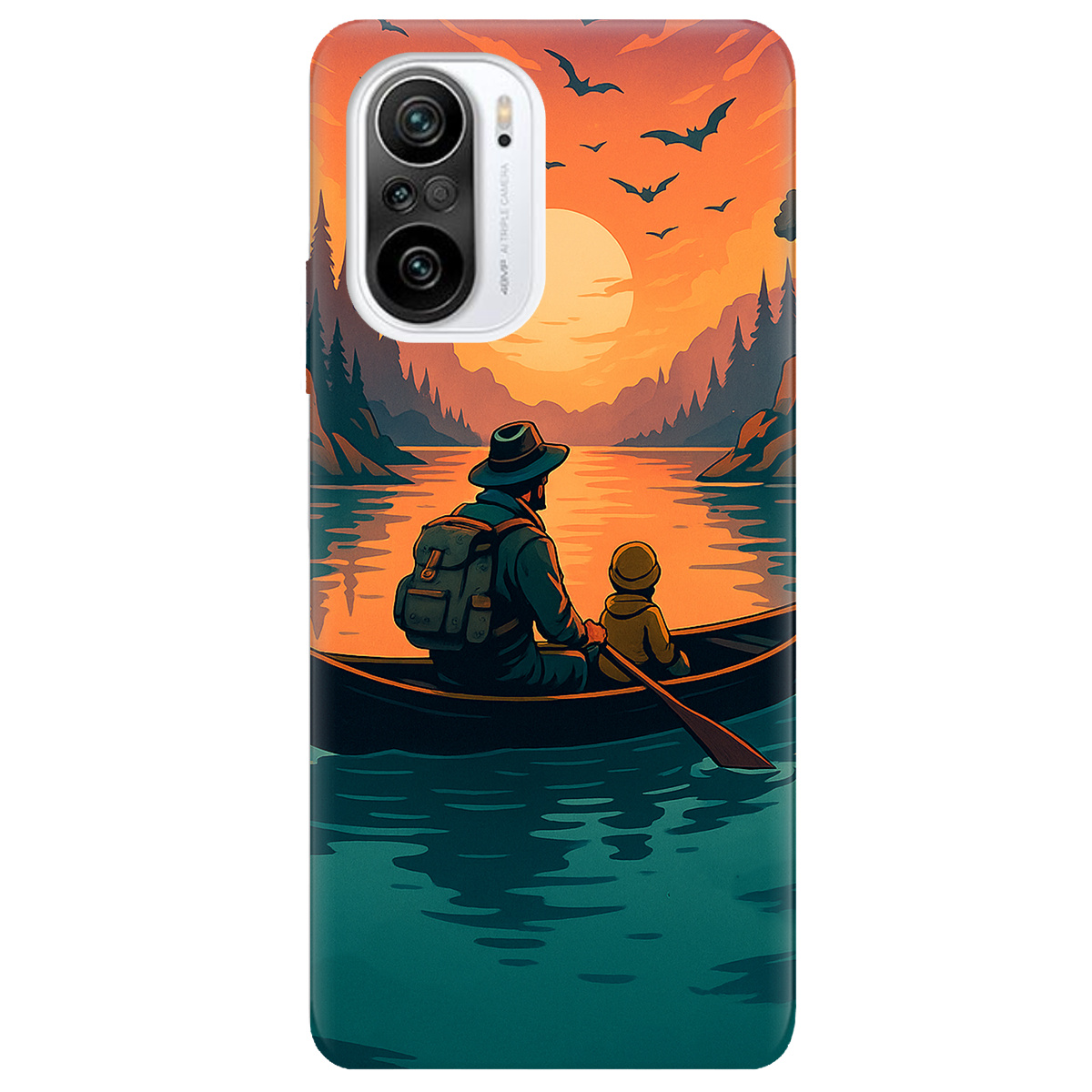 Чехол для Xiaomi Poco F3 Тиха риболовля - фото 1 - Чехлы для телефонов