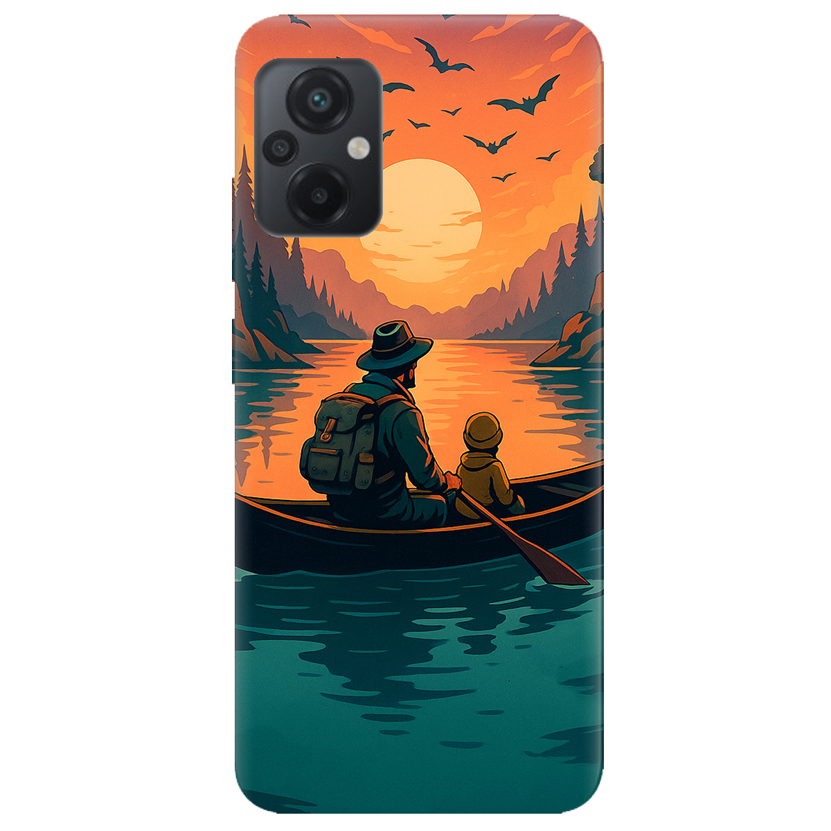 Чехол для Xiaomi Poco M5 Тиха риболовля - фото 1 - Чехлы для телефонов