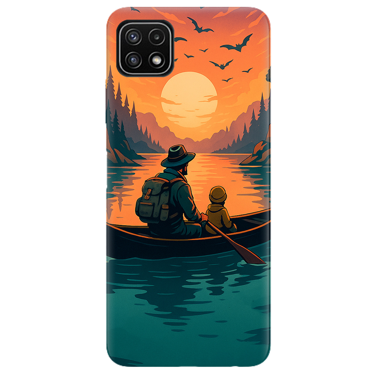 Чехол для Samsung Galaxy A22 5G Тиха риболовля - фото 1 - Чехлы для телефонов