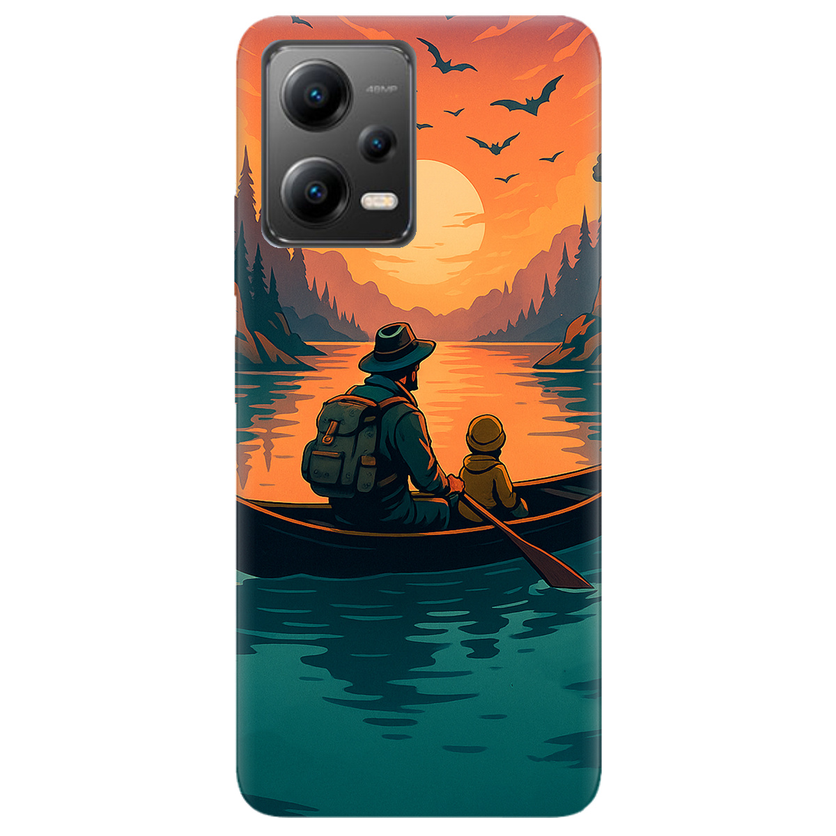 Чехол для Xiaomi Poco X5 5G Тиха риболовля - фото 1 Чехол для Xiaomi Poco X5 5G Тиха риболовля - фото 1 - Чехлы для телефонов