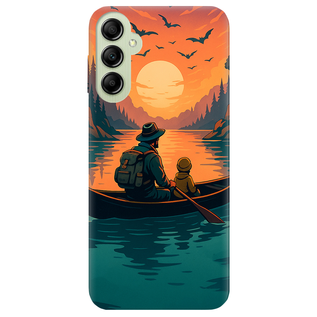 Чехол для Samsung Galaxy A14 Тиха риболовля - фото 1 - Чехлы для телефонов