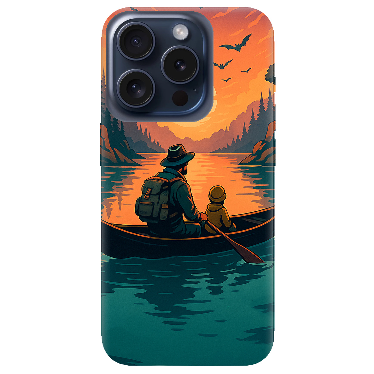 Чохол для Apple iPhone 15 Pro Max Тиха риболовля - фото 1 - Чохли для телефонів