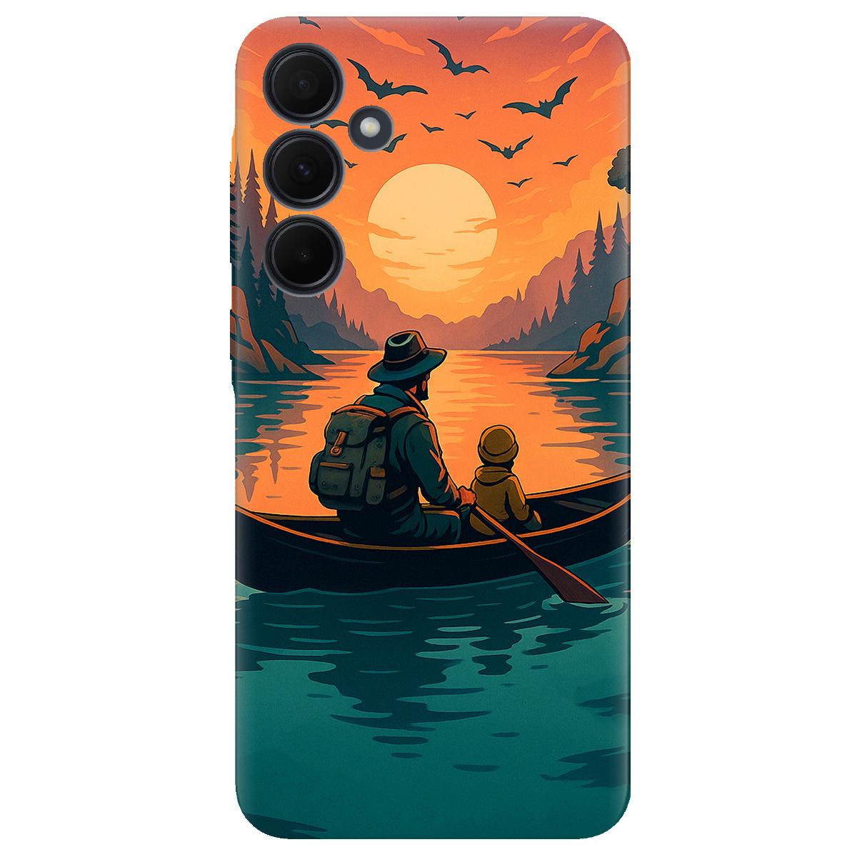 Чехол для Samsung Galaxy A35 Тиха риболовля - фото 1 Чехол для Samsung Galaxy A35 Тиха риболовля - фото 1 - Чехлы для телефонов