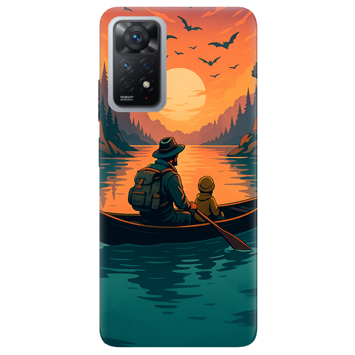 Чехол для Xiaomi Redmi Note 12 Pro 4G Тиха риболовля - фото 1 - Чехлы для телефонов