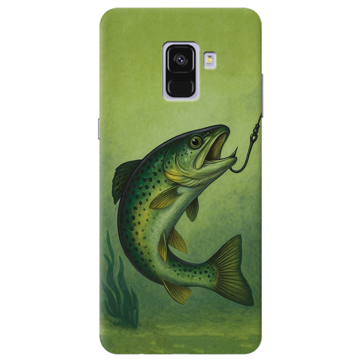 Чохол для Samsung Galaxy A8 Plus 2018 Гачок удачі - фото 1 - Чохли для телефонів