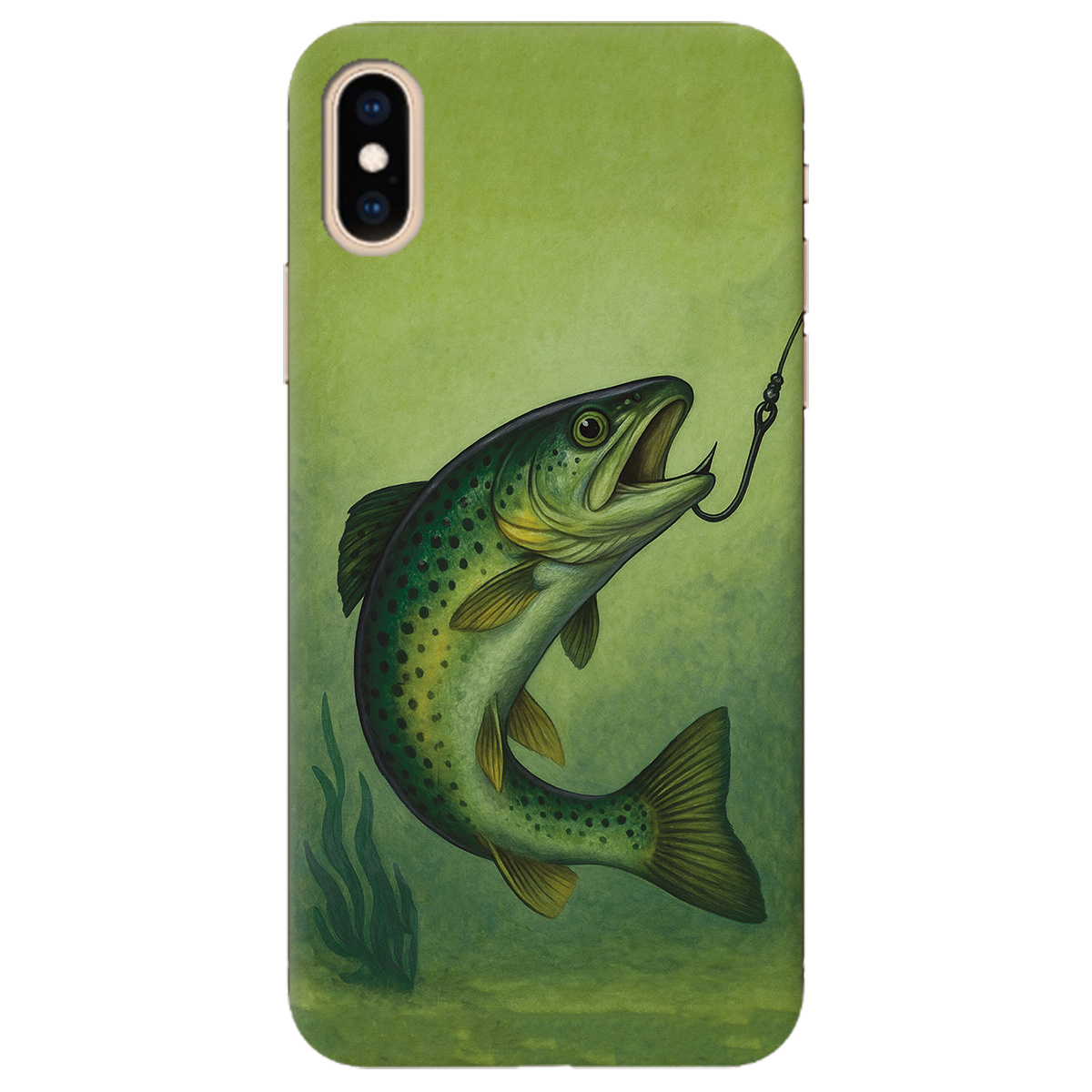 Чохол для Apple iPhone XS Гачок удачі - фото 1 Чохол для Apple iPhone XS Гачок удачі - фото 1 - Чохли для телефонів