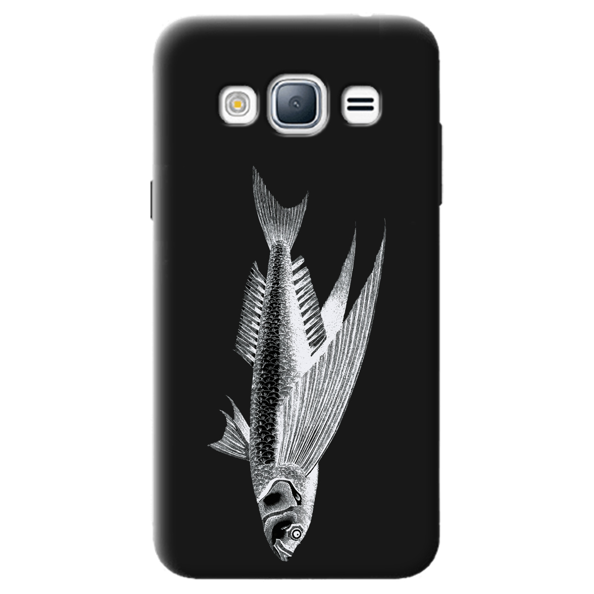 Чохол для Samsung Galaxy J3 2016 чорний матовий soft touch Срібний трофей - фото 1 Чохол для Samsung Galaxy J3 2016 чорний матовий soft touch Срібний трофей - фото 1 - Чохли для телефонів