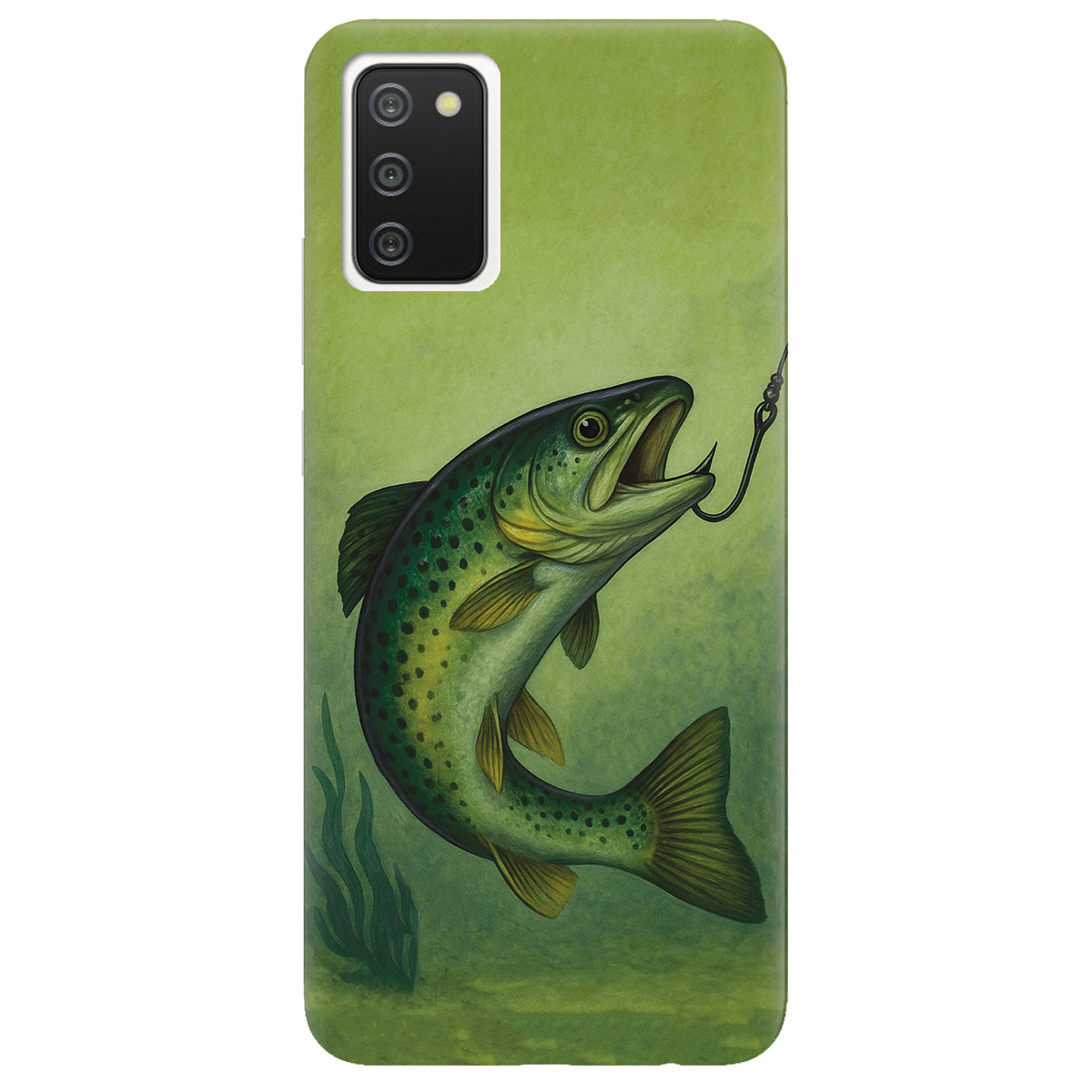 Чохол для Samsung Galaxy A02s Гачок удачі - фото 1 Чохол для Samsung Galaxy A02s Гачок удачі - фото 1 - Чохли для телефонів