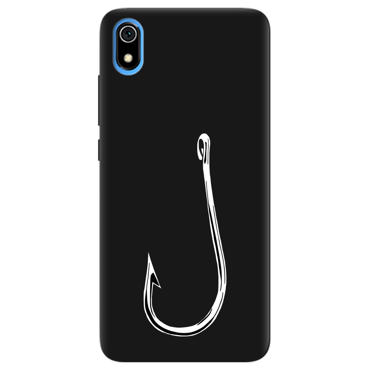 Чехол для Xiaomi Redmi 7A черный матовый soft touch Щасливий гачок - фото 1 Чехол для Xiaomi Redmi 7A черный матовый soft touch Щасливий гачок - фото 1 - Чехлы для телефонов