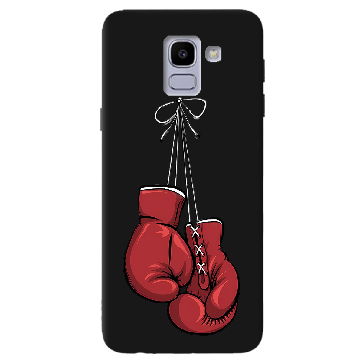 Чохол для Samsung Galaxy J6 2018 чорний матовий soft touch Тиша рингу - фото 1 Чохол для Samsung Galaxy J6 2018 чорний матовий soft touch Тиша рингу - фото 1 - Чохли для телефонів