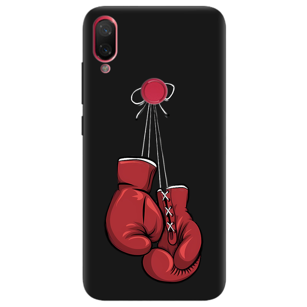 Чехол для Xiaomi Mi Play черный матовый soft touch Тиша рингу - фото 1 Чехол для Xiaomi Mi Play черный матовый soft touch Тиша рингу - фото 1 - Чехлы для телефонов