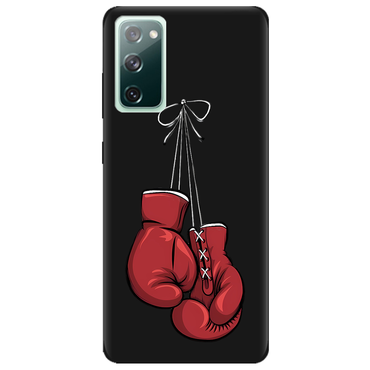 Чохол для Samsung Galaxy S20 FE чорний матовий soft touch Тиша рингу - фото 1 - Чохли для телефонів