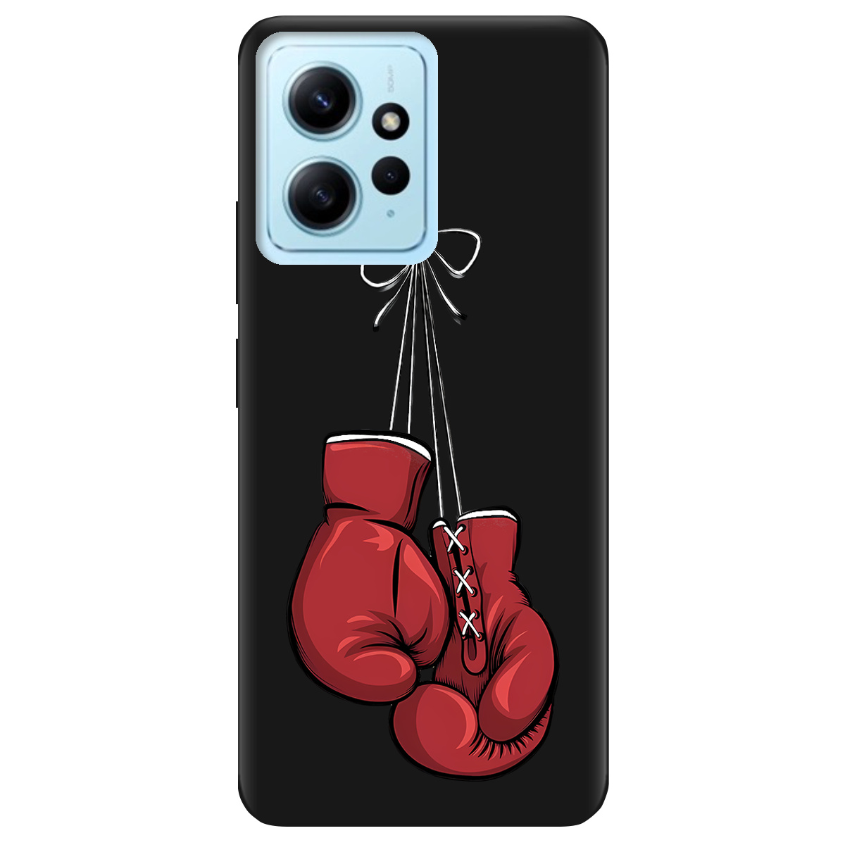 Чехол для Xiaomi Redmi Note 12 4G черный матовый soft touch Тиша рингу - фото 1 Чехол для Xiaomi Redmi Note 12 4G черный матовый soft touch Тиша рингу - фото 1 - Чехлы для телефонов