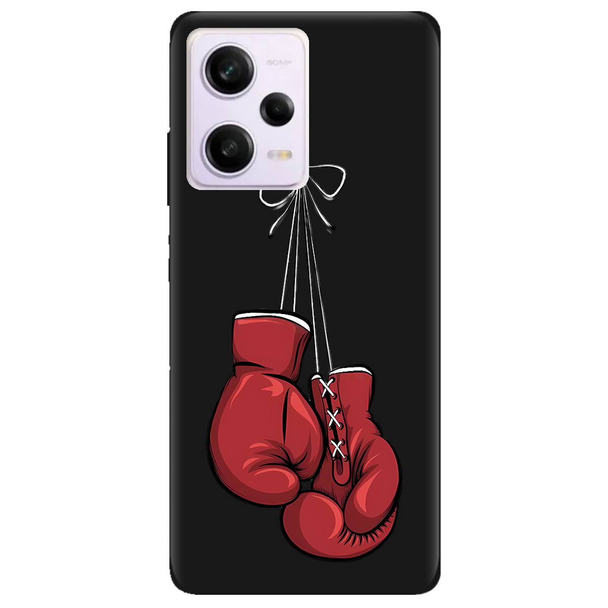 Чохол для Xiaomi Poco X5 Pro 5G чорний матовий soft touch Тиша рингу - фото 1 - Чохли для телефонів