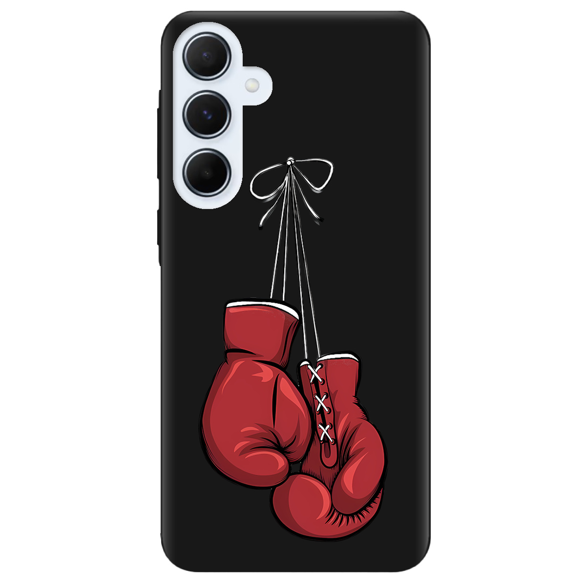 Чохол для Samsung Galaxy A55 чорний матовий soft touch Тиша рингу - фото 1 - Чохли для телефонів