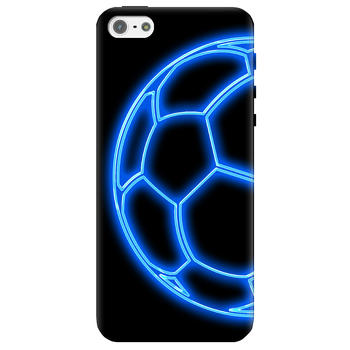 Чехол для Apple iPhone 5 / 5S Неоновий мʼяч - фото 1 - Чехлы для телефонов