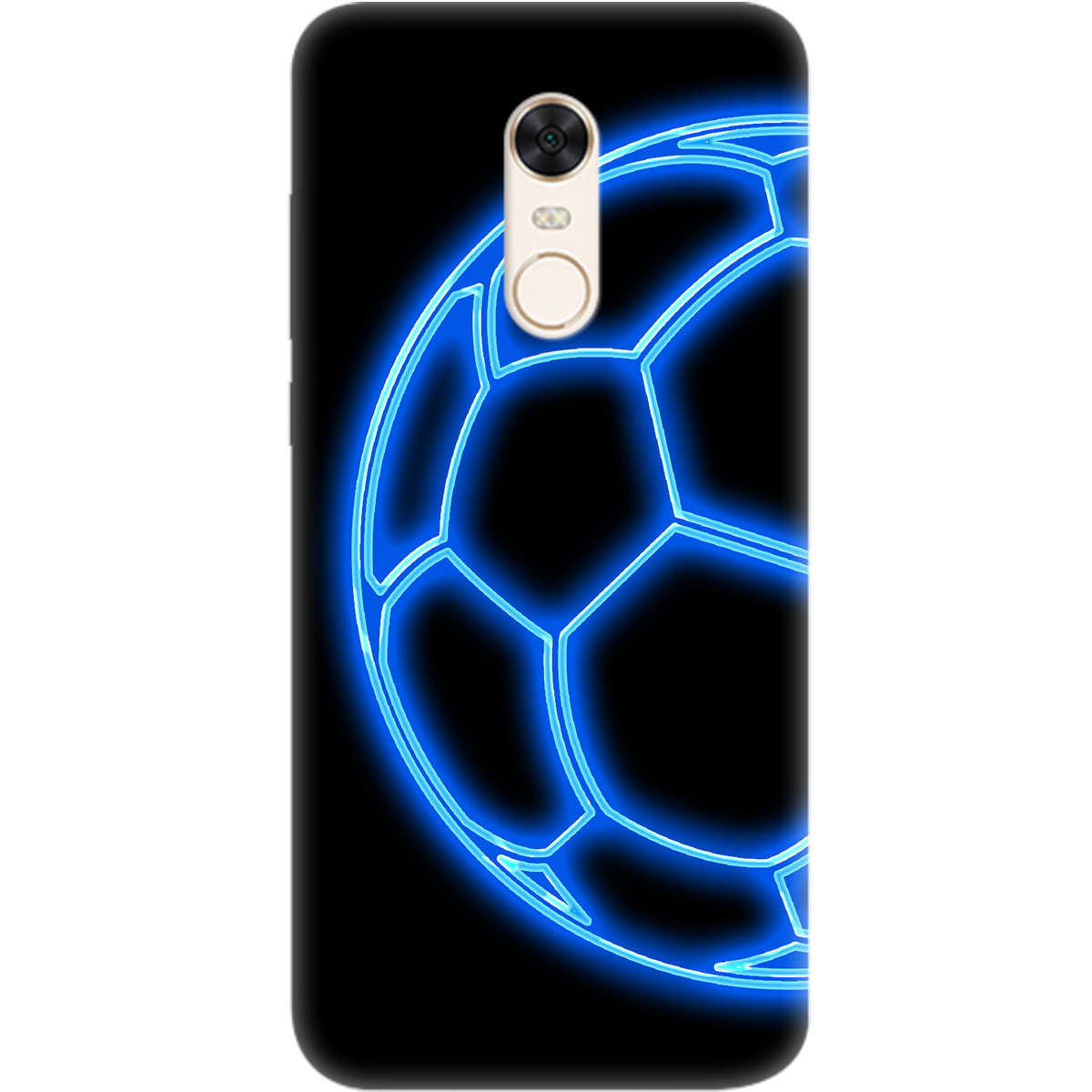 Чохол для Xiaomi Redmi 5 Plus Неоновий мʼяч - фото 1 Чохол для Xiaomi Redmi 5 Plus Неоновий мʼяч - фото 1 - Чохли для телефонів