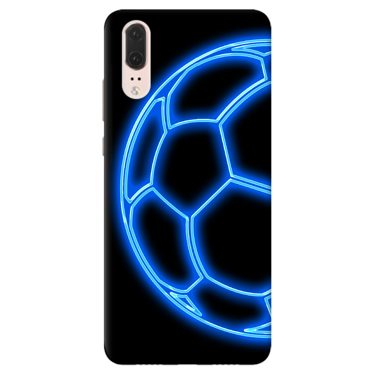 Чехол для Huawei P20 Неоновий мʼяч - фото 1 - Чехлы для телефонов