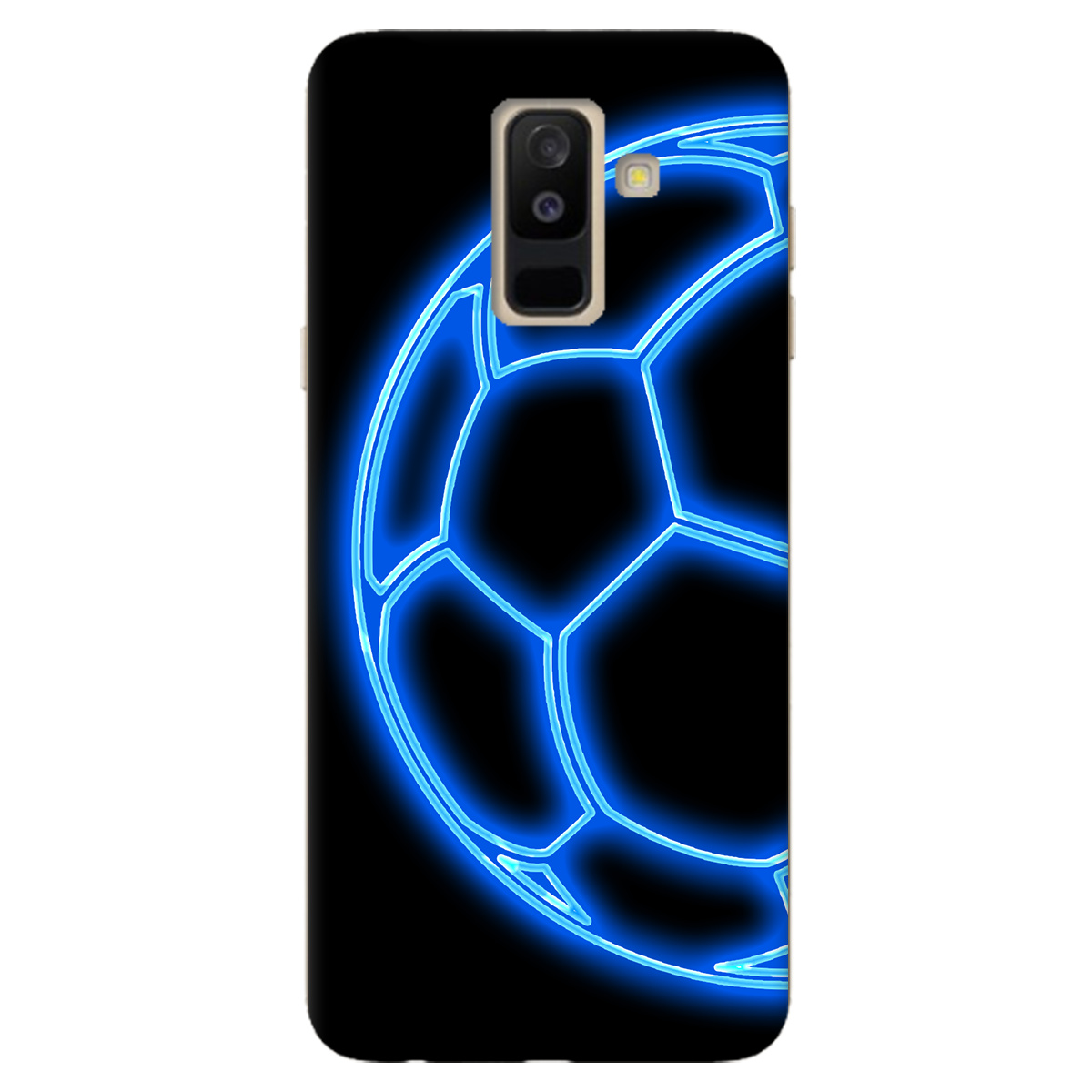 Чохол для Samsung Galaxy A6 Plus 2018 Неоновий мʼяч - фото 1 Чохол для Samsung Galaxy A6 Plus 2018 Неоновий мʼяч - фото 1 - Чохли для телефонів