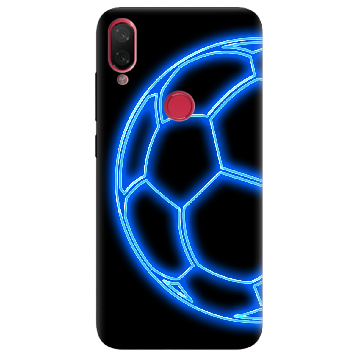 Чохол для Xiaomi Mi Play Неоновий мʼяч - фото 1 - Чохли для телефонів