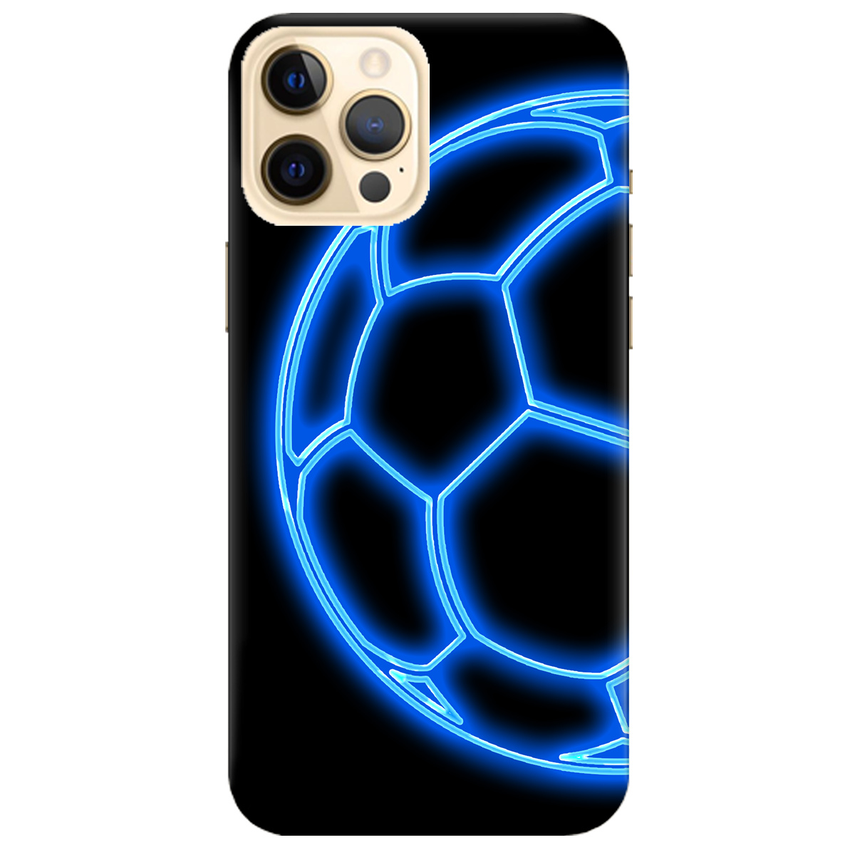 Чохол для Apple iPhone 12 Pro Max Неоновий мʼяч - фото 1 - Чохли для телефонів