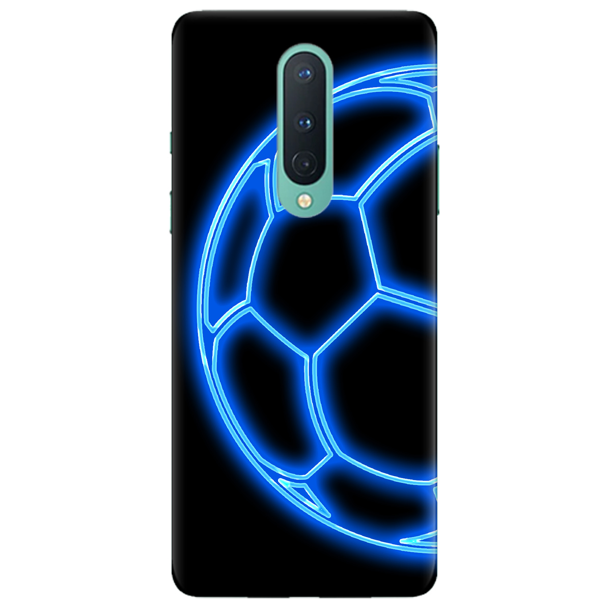 Чохол для OnePlus 8 Неоновий мʼяч - фото 1 - Чохли для телефонів