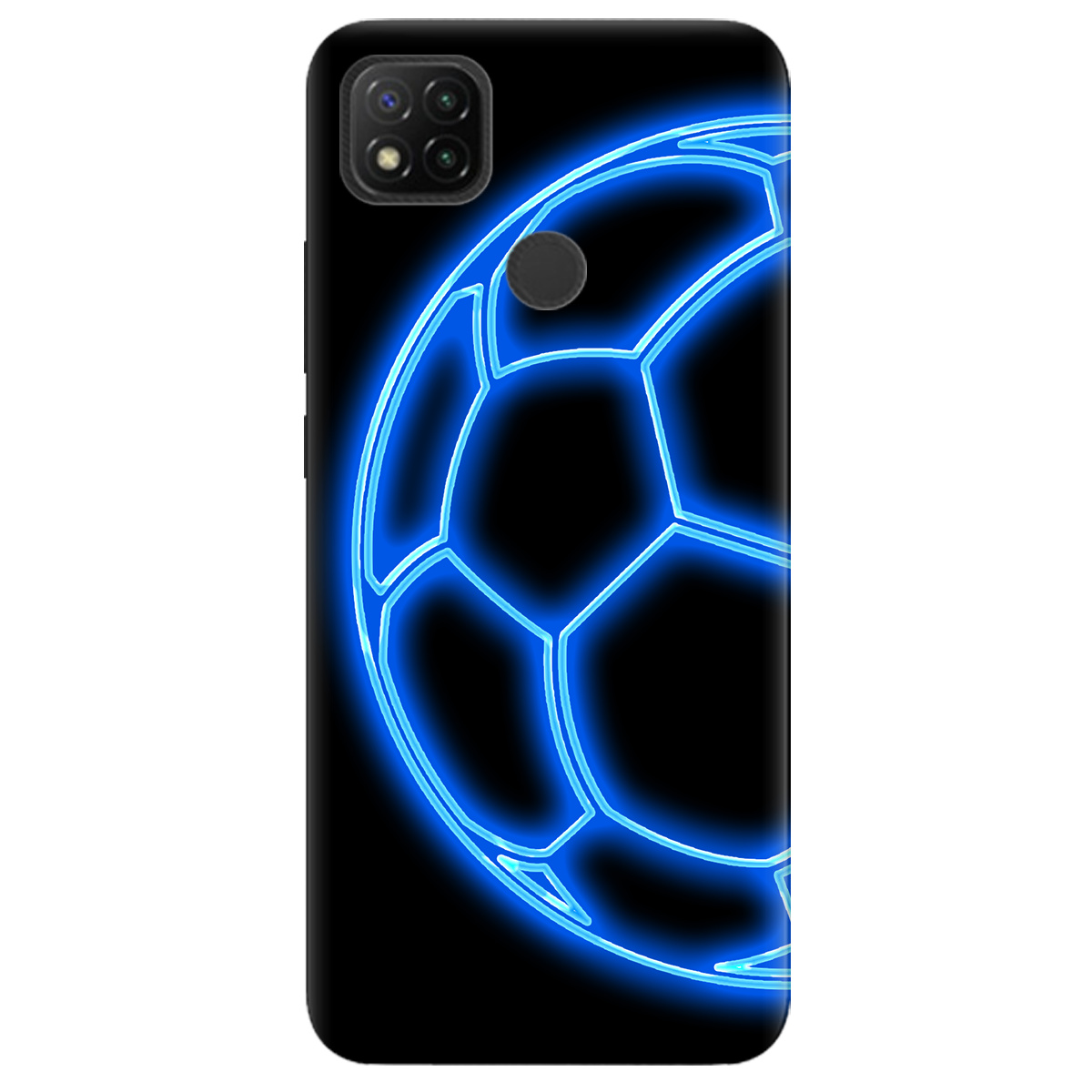 Чехол для Xiaomi Redmi 9C Неоновий мʼяч - фото 1 - Чехлы для телефонов