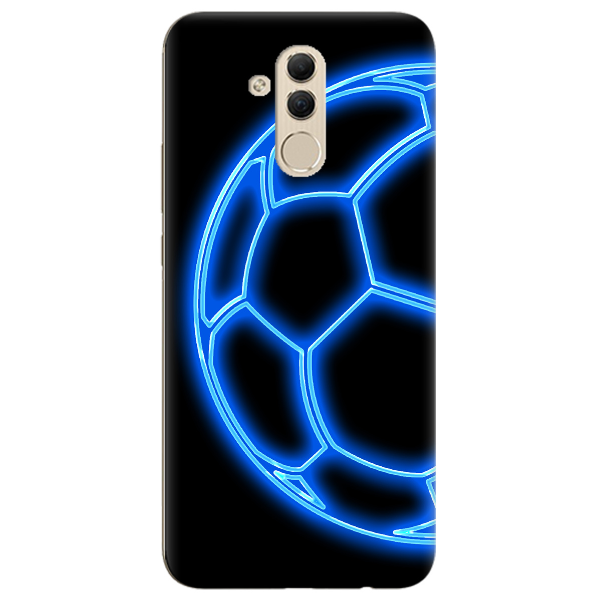 Чехол для Huawei Mate 20 Lite Неоновий мʼяч - фото 1 - Чехлы для телефонов