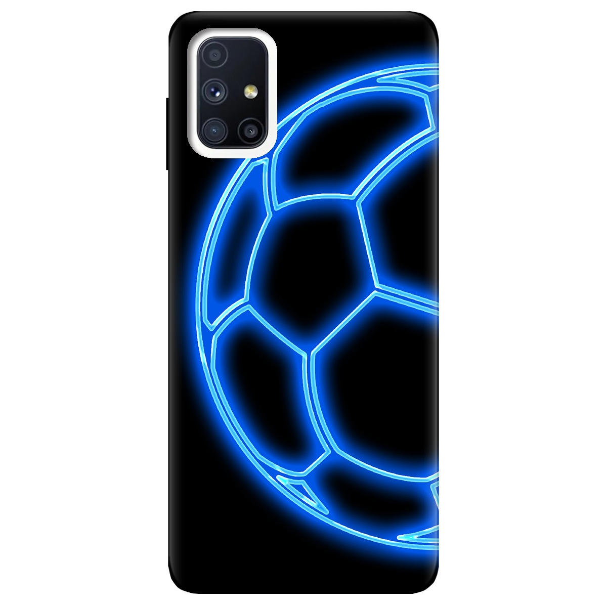 Чехол для Samsung Galaxy M51 Неоновий мʼяч - фото 1 - Чехлы для телефонов