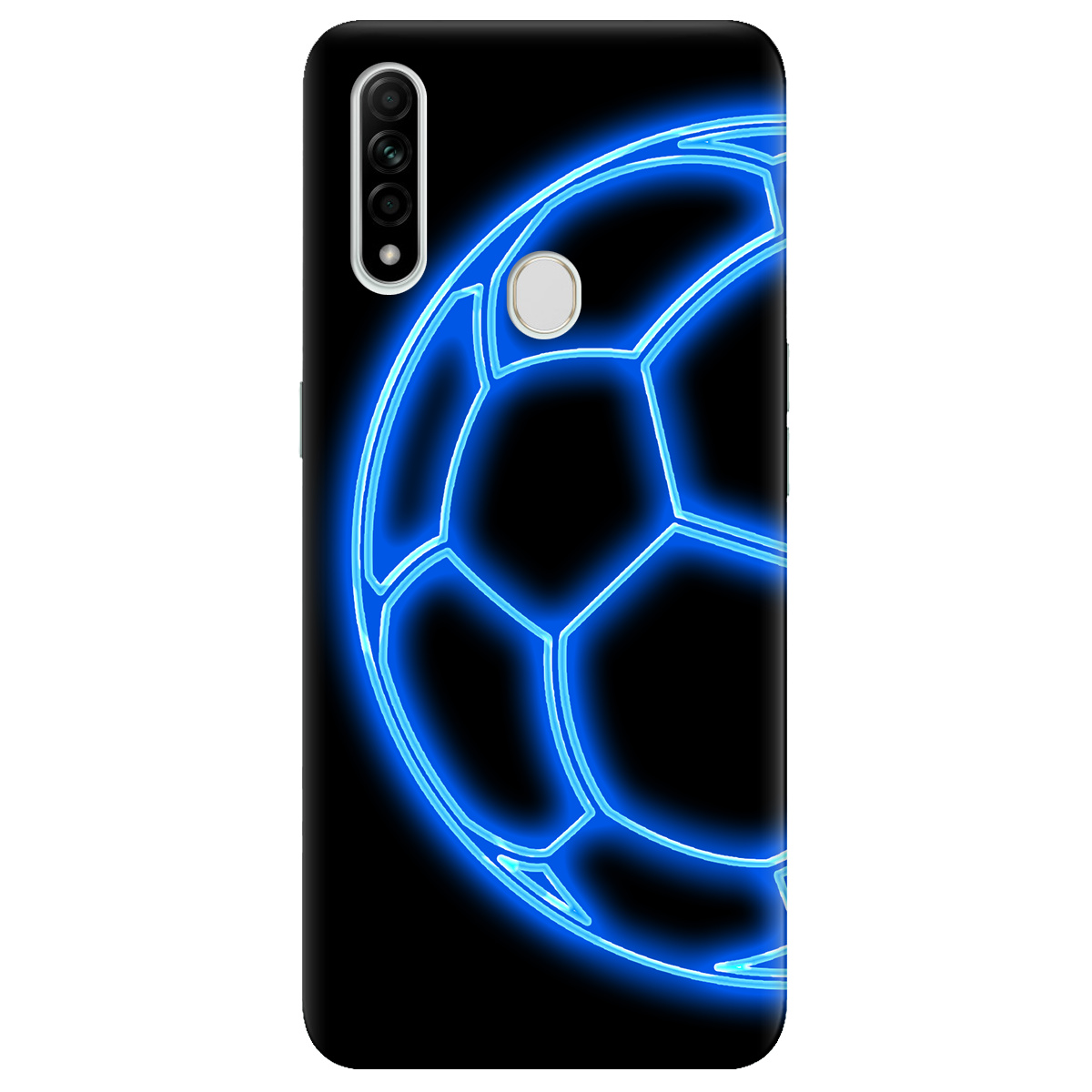 Чехол для Oppo A31 Неоновий мʼяч - фото 1 - Чехлы для телефонов