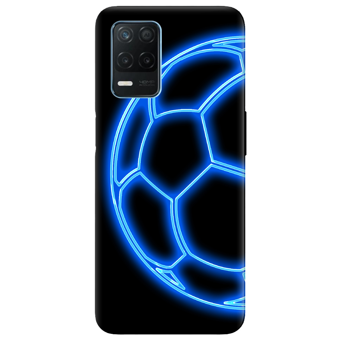 Чехол для Realme 8 4G Неоновий мʼяч - фото 1 Чехол для Realme 8 4G Неоновий мʼяч - фото 1 - Чехлы для телефонов