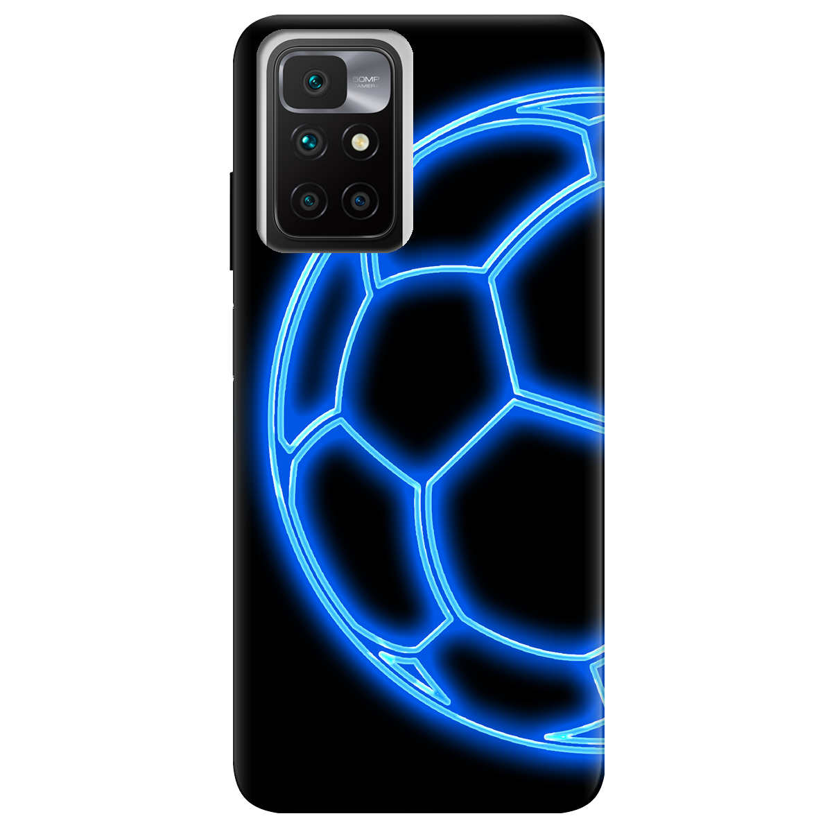 Чехол для Xiaomi Redmi 10 Неоновий мʼяч - фото 1 - Чехлы для телефонов