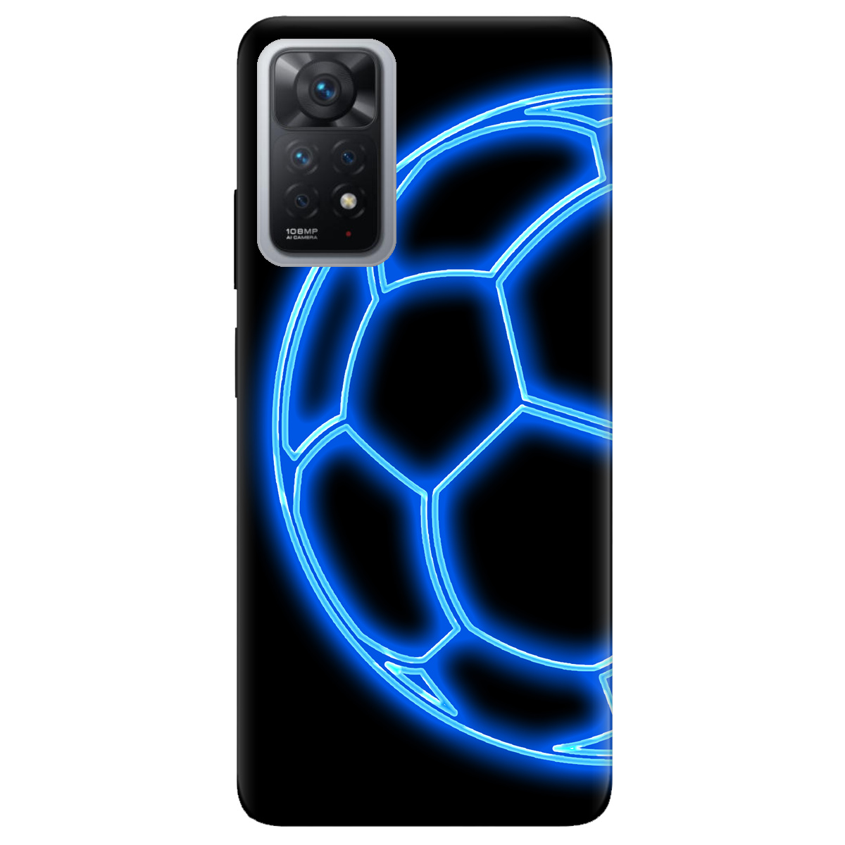 Чехол для Xiaomi Redmi Note 11 Pro Неоновий мʼяч - фото 1 - Чехлы для телефонов