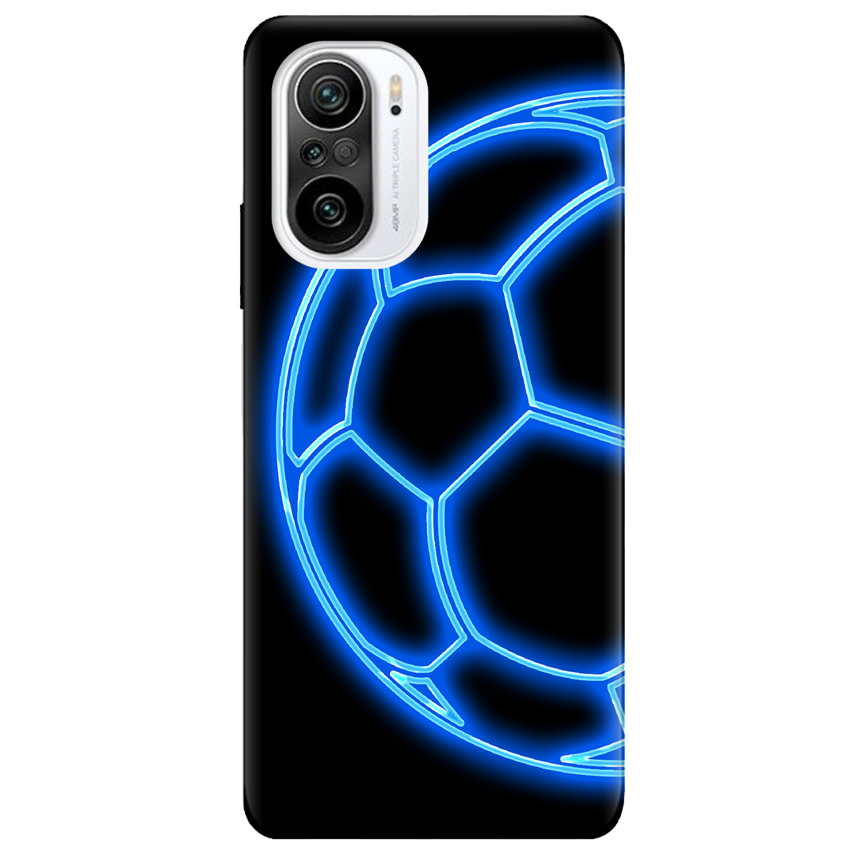 Чехол для Xiaomi Poco F3 Неоновий мʼяч - фото 1 Чехол для Xiaomi Poco F3 Неоновий мʼяч - фото 1 - Чехлы для телефонов