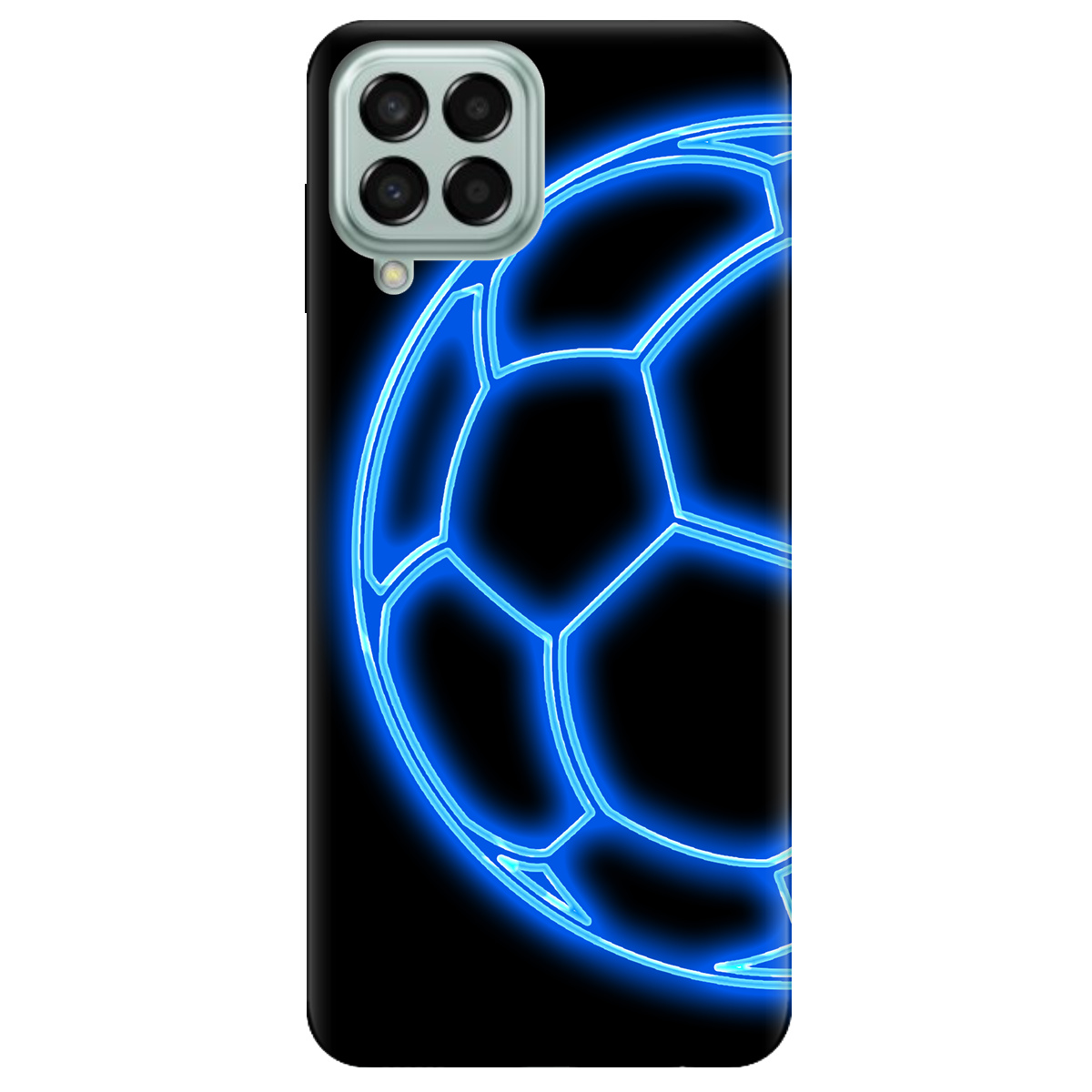 Чохол для Samsung Galaxy M53 Неоновий мʼяч - фото 1 Чохол для Samsung Galaxy M53 Неоновий мʼяч - фото 1 - Чохли для телефонів