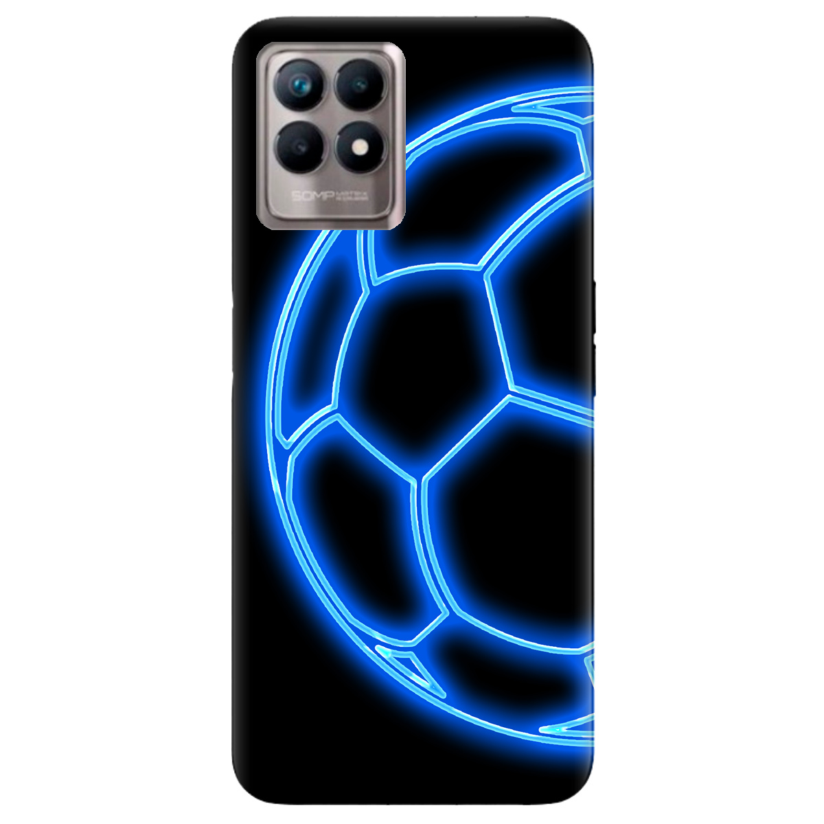 Чехол для Realme 8i Неоновий мʼяч - фото 1 - Чехлы для телефонов