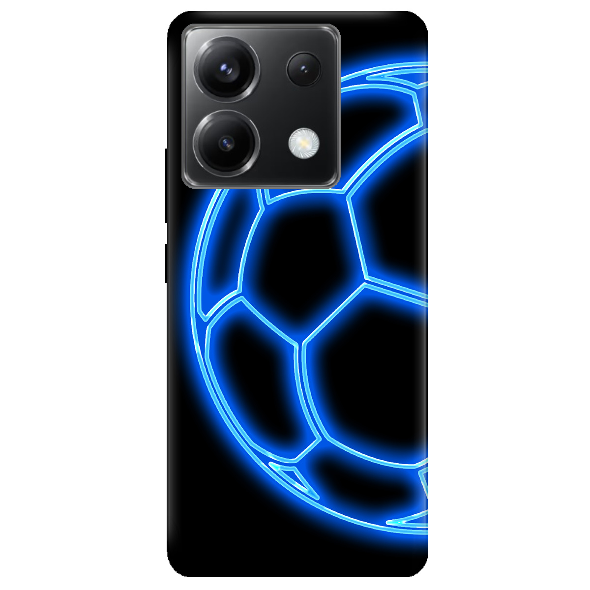 Чохол для Xiaomi Redmi Note 13 Pro 5G Неоновий мʼяч - фото 1 Чохол для Xiaomi Redmi Note 13 Pro 5G Неоновий мʼяч - фото 1 - Чохли для телефонів