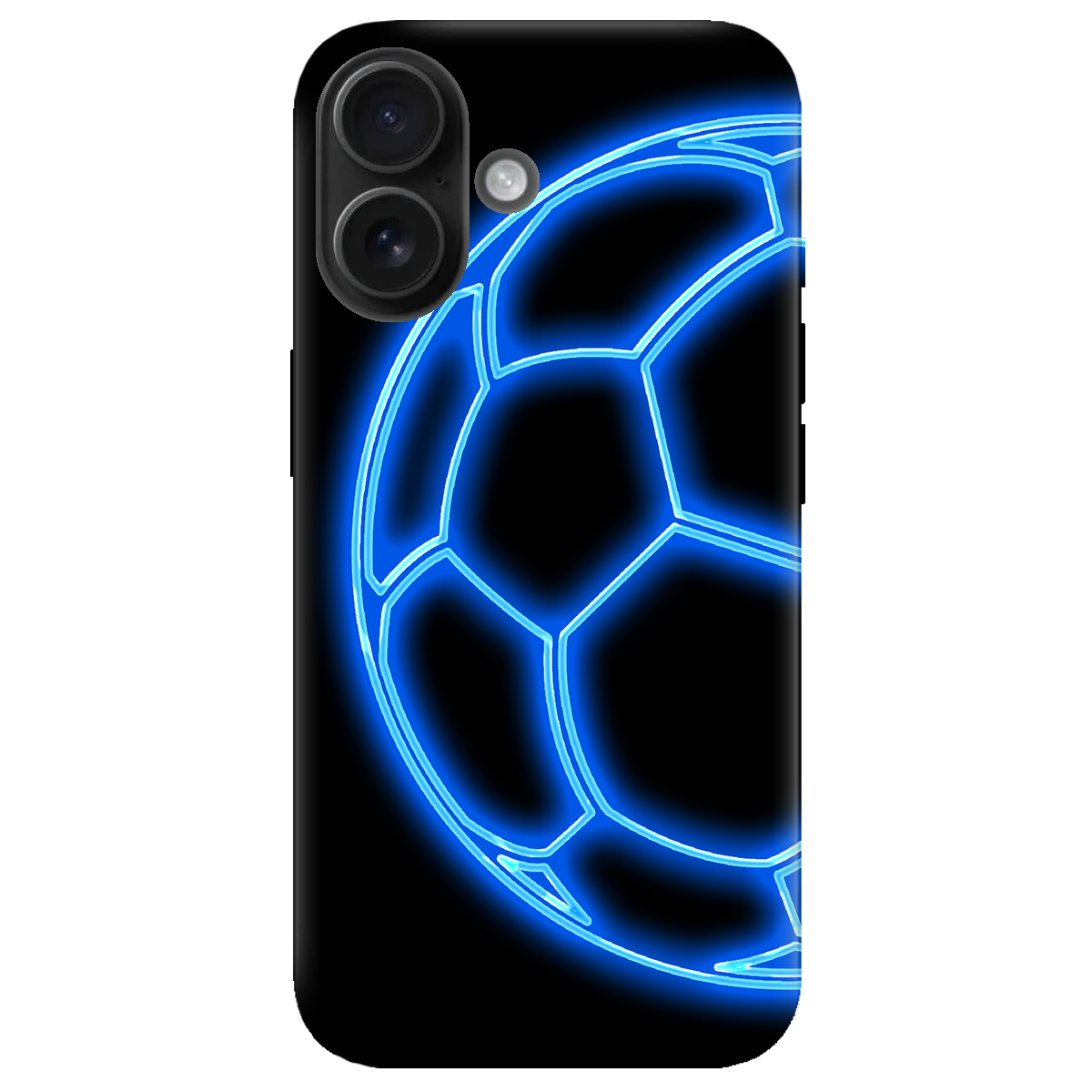 Чехол для Apple iPhone 16 Plus Неоновий мʼяч - фото 1 - Чехлы для телефонов