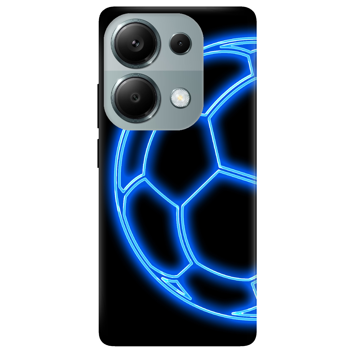 Чехол для Xiaomi Poco M6 Pro 4G Неоновий мʼяч - фото 1 Чехол для Xiaomi Poco M6 Pro 4G Неоновий мʼяч - фото 1 - Чехлы для телефонов