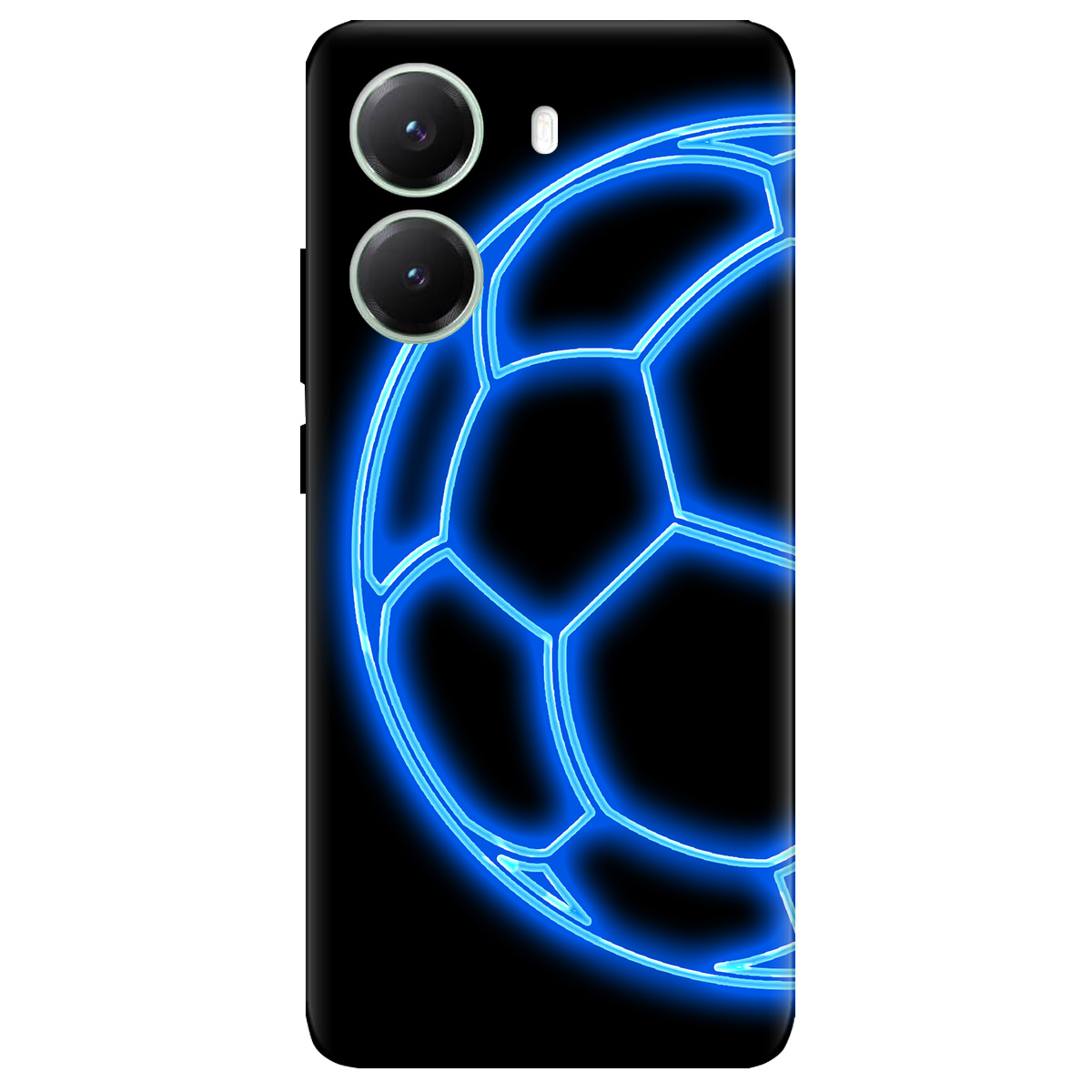 Чохол для Xiaomi Poco X7 Pro Неоновий мʼяч - фото 1 - Чохли для телефонів