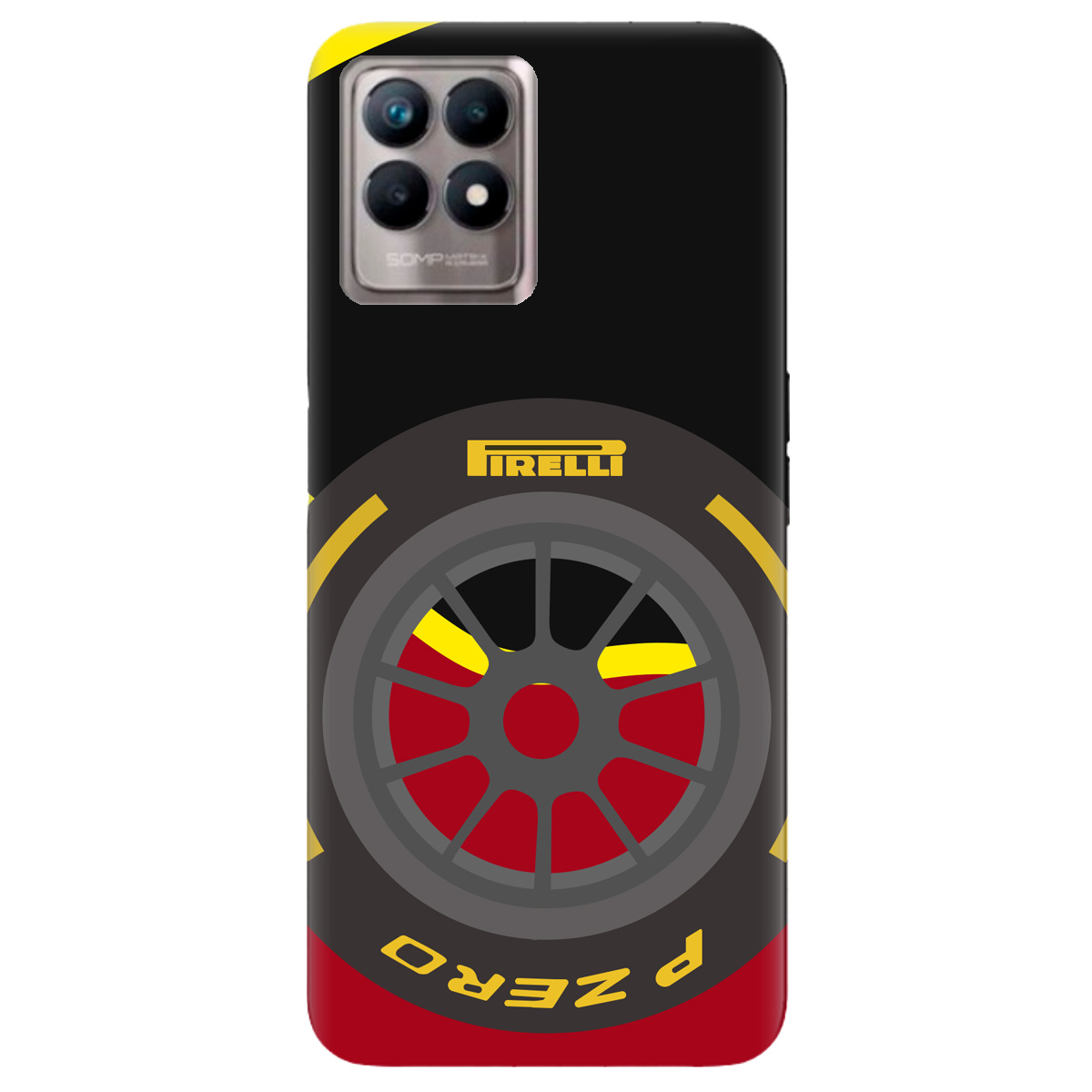 Чехол для Realme 8i Pirelli - фото 1 - Чехлы для телефонов