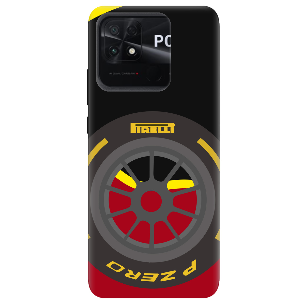 Чехол для Xiaomi Poco C40 Pirelli - фото 1 Чехол для Xiaomi Poco C40 Pirelli - фото 1 - Чехлы для телефонов