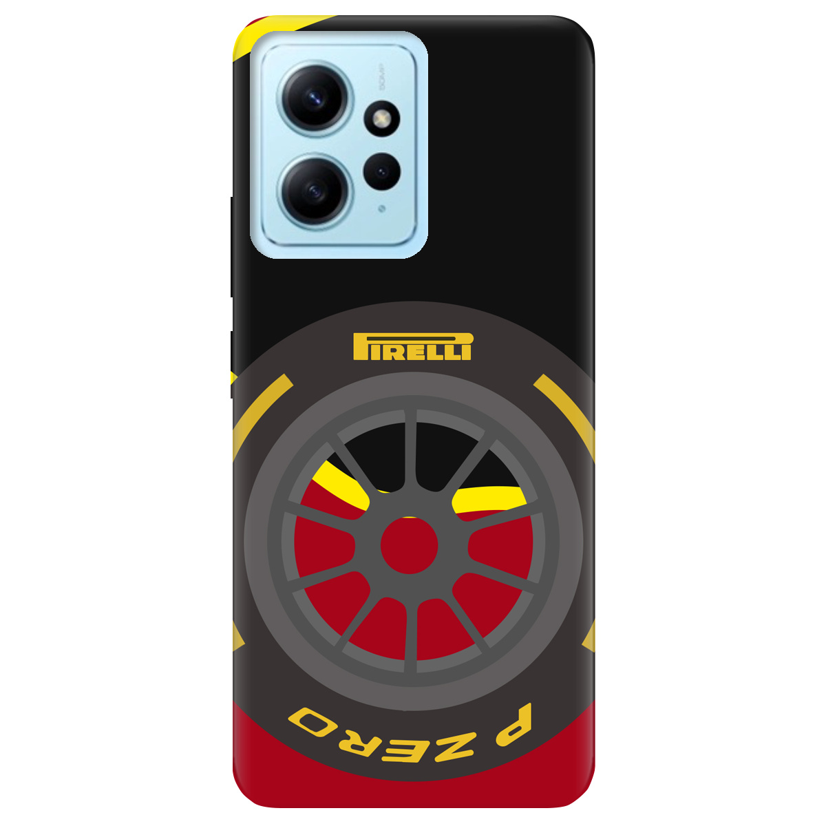 Чехол для Xiaomi Redmi Note 12 4G Pirelli - фото 1 Чехол для Xiaomi Redmi Note 12 4G Pirelli - фото 1 - Чехлы для телефонов