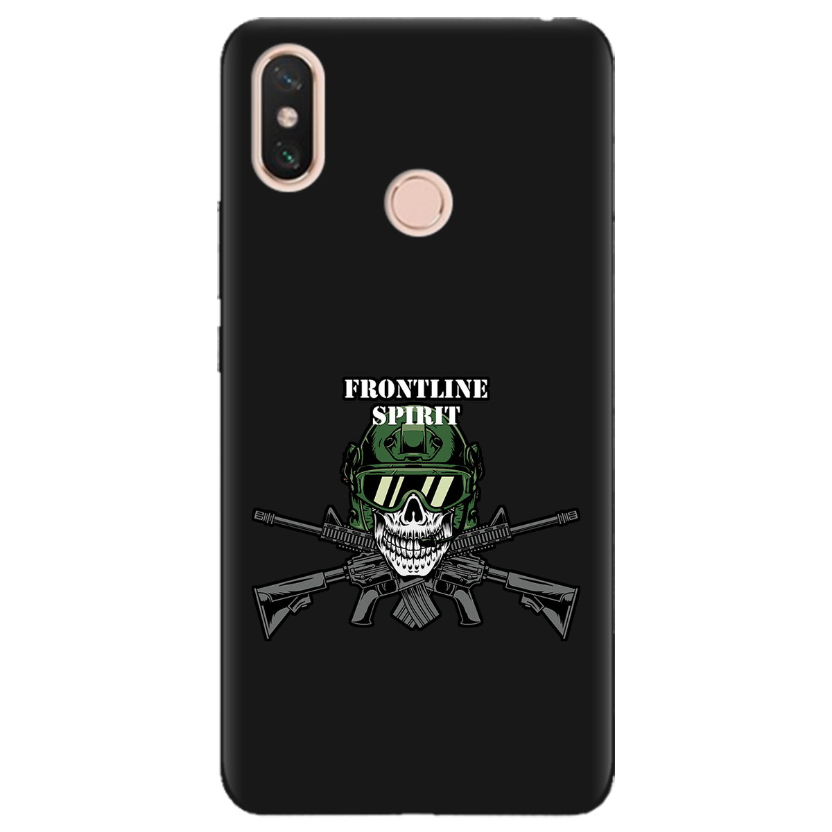 Чехол для Xiaomi Mi Max 3 черный матовый soft touch Дух фронту - фото 1 Чехол для Xiaomi Mi Max 3 черный матовый soft touch Дух фронту - фото 1 - Чехлы для телефонов