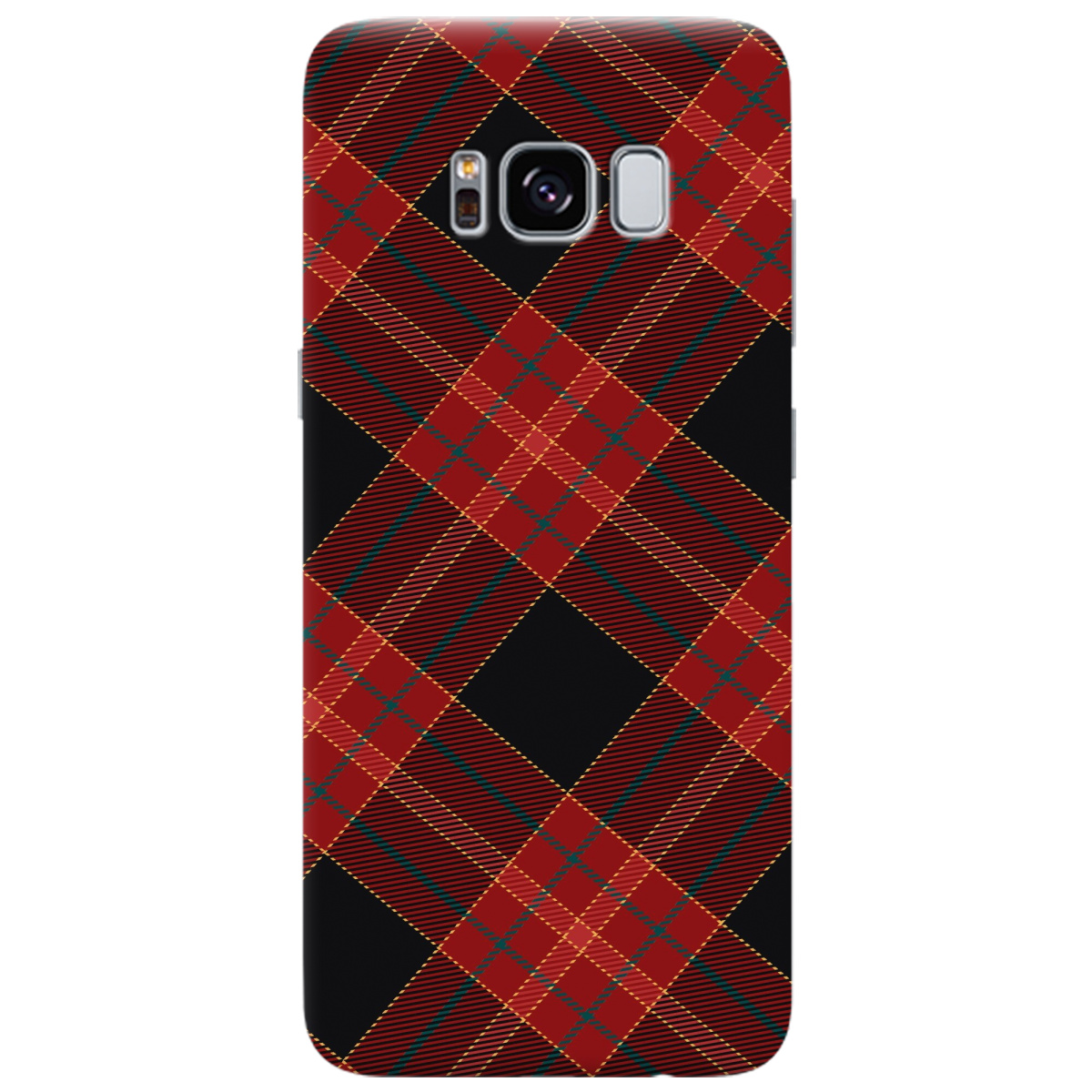Чехол для Samsung Galaxy S8 Червоний тартан - фото 1 Чехол для Samsung Galaxy S8 Червоний тартан - фото 1 - Чехлы для телефонов